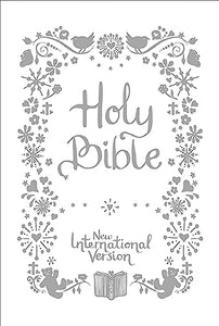 NIV Tiny White Christening Bible 