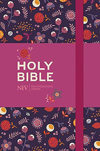 NIV Pocket Floral Notebook Bible 