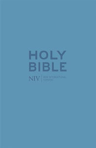 NIV Pocket Cyan Soft-tone Bible with Zip 