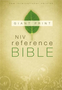 NIV Reference Bible, Giant Print Hardcover 