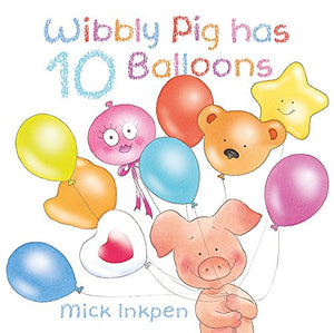 Wibbly Pig has 10 Balloons 