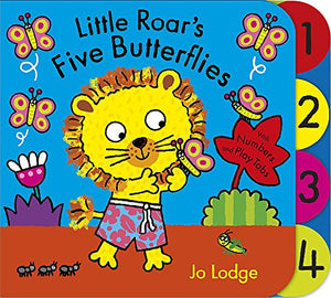 Little Roar's Five Butterflies Board Book 