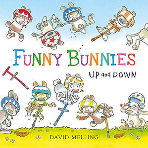 Funny Bunnies: Up and Down Board Book 