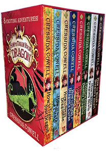 How to Train Your Dragon 8 Books Collection B 