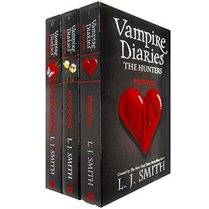 Vampire Diaries The Hunters Collection Books 8 - 10 Set by L. J. Smith (Phantom, Moonsong & Destiny Rising) 