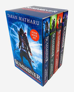 The Summoner Series Books 1 - 4 Collection Box Set Collection By Taran Matharu (The Novice, The Inquisition,The Battlemage, The Outcast) 