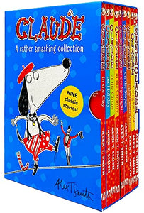 Claude A Rather Smashing Collection 9 Books Box Set by Alex T. Smith (In The City, On Holiday, At The Circus, In The Country, In The Spotlight, On The Slopes & MORE!) 