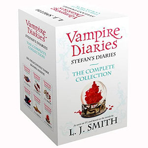 Vampire Diaries Stefan's Diaries The Complete Collection Books 1 - 6 Box Set by L. J. Smith (Origins, Bloodlust, Craving, Ripper, Asylum & Compelled) 