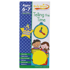 Gold Stars Tell the Time Practice Book Age 6-8 