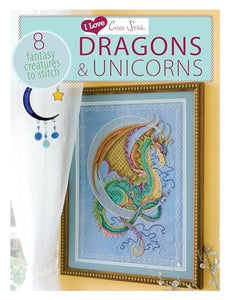 I Love Cross Stitch – Dragons & Unicorns 