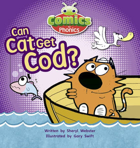 Bug Club Comics for Phonics Reception Phase 2 Set 04 Can Cat Get Cod? 