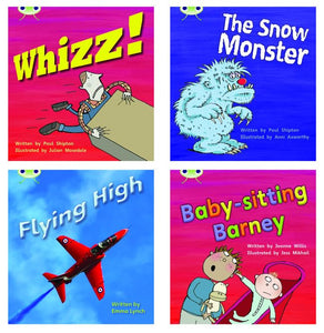 Learn to Read at Home with Phonics Bug: Pack 6 (Pack of 5 reading books with 3 fiction and 2 non-fiction) 