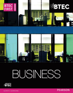 BTEC First Business Award Student Book 