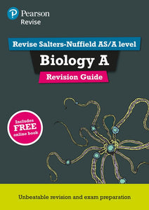 Pearson REVISE Salters Nuffield AS/A Level Biology Revision Guide inc online edition - 2023 and 2024 exams 