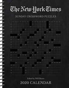 The New York Times Sunday Crossword Puzzles 2020 Weekly Planner Calendar 