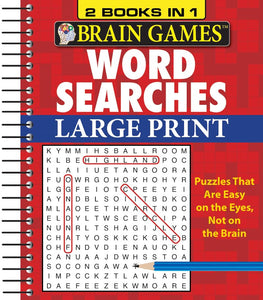 Brain Games - 2 Books in 1 - Word Searches 