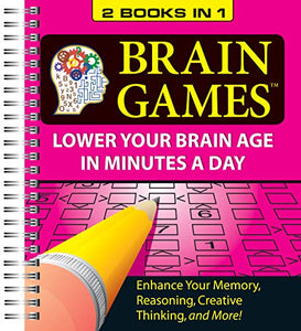 Brain Games - Puzzles - 2 Books in 1 