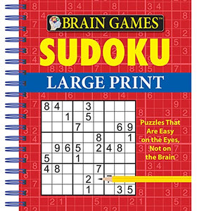 Brain Games - Sudoku Large Print 