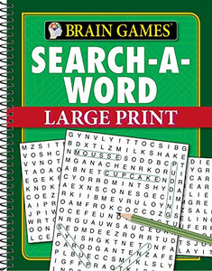 Brain Games - Search-A-Word - Large Print (96 Pages) 