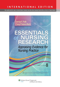 Essentials of Nursing Research 