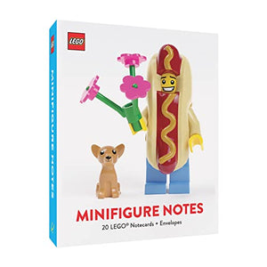 LEGO® Minifigure Notes: 20 Notecards and Envelopes 