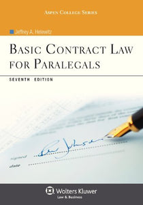 Basic Contract Law for Paralegals, Seventh Edition 