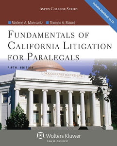 Fundamentals of California Litigation for Paralegals 