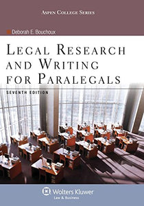 Legal Research and Writing for Paralegals 