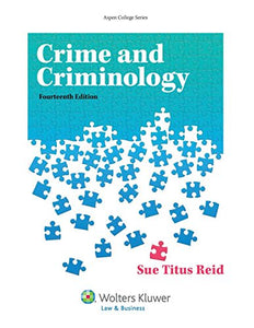 Crime and Criminology, 14e 