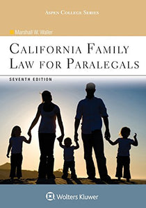 California Family Law for Paralegals 