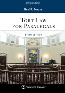 Tort Law for Paralegals 