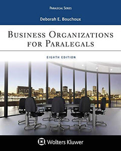 Business Organizations for Paralegal 