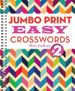 Jumbo Print Easy Crosswords #2 