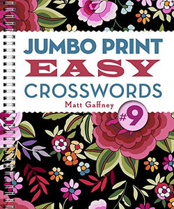 Jumbo Print Easy Crosswords #9 