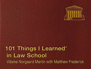 101 Things I Learned in Law School 