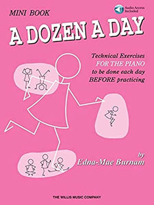 A Dozen a Day Mini Book - Book/Audio 