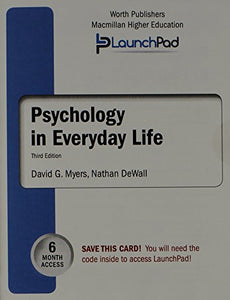 Launchpad for Myers' Psychology in Everyday Life (Six Month Access) 