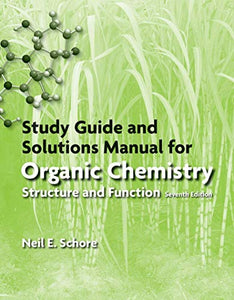 Study Guide and Solutions Manual for Organic Chemistry 