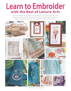 Learn to Embroider with the Best of Leisure Arts 