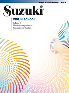 Suzuki Violin School Piano Acc 8 Rev 