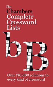 The Chambers Crossword Lists - New Edition 