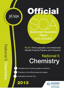 SQA Specimen Paper National 5 Chemistry 