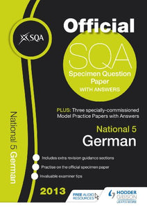 SQA Specimen Paper National 5 German and Model Papers 