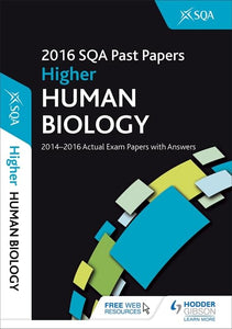 Higher Human Biology 2016-17 SQA Past Papers with Answers 