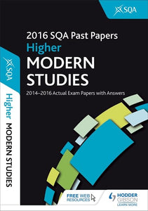 Higher Modern Studies 2016-17 SQA Past Papers with Answers 