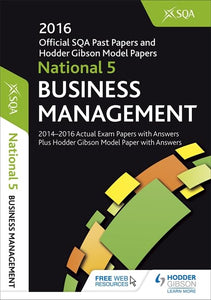 National 5 Business Management 2016-17 SQA Past Papers with Answers 