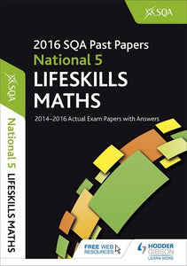 National 5 Lifeskills Maths 2016-17 SQA Past Papers with Answers 