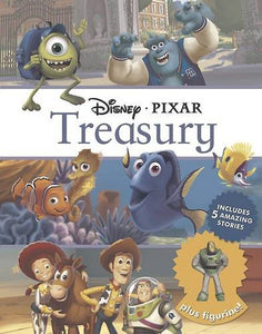 Disney Pixar Treasury: Includes 5 Amazing Stories Plus Figurine! 