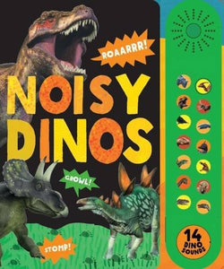 14 Button Sound Book Noisy Dinos 