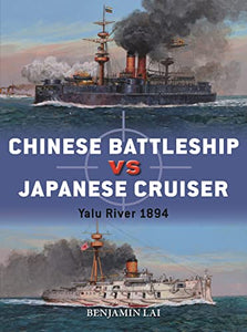 Chinese Battleship vs Japanese Cruiser 